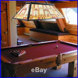 Rustic Style Light Pool Table Chandelier Billiard Pendant Ceiling Fixture Lamp