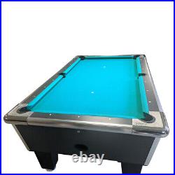 Shelti 93 Pool Table with Dollar Bill Acceptor and Storage Compartment Charco
