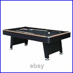 Stafford 7' Billiards Pool Table with Table Tennis, Slide Hockey and Cue Rack