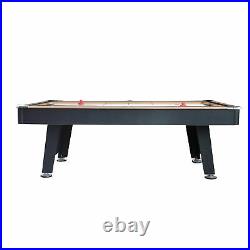 Stafford 7' Billiards Pool Table with Table Tennis, Slide Hockey and Cue Rack