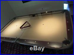 Stratford Chippendale Style Pool Table, Billiards, Balls, Cues, Accessories