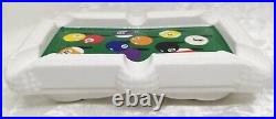 Stussy CERAMIC Billiards Pool Table Ashtray Cigar RARE With Box Unused