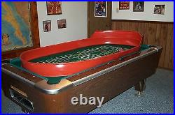 Suddenly Las Vegas Craps or Blackjack billards conversion game kit pool table