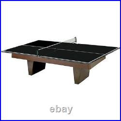 Table Tennis Conversion Top Ping Pong Tabletop for Pool Table Game Rec Room