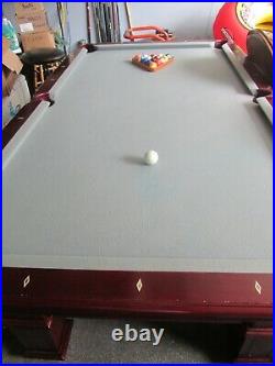 United Billiards Used Eight Foot Pool table