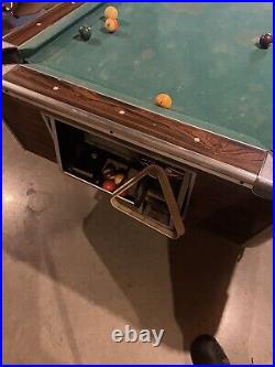 United Billiards slate pool table
