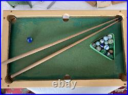 VINTAGE BURROWES POOL TABLE- table top 1940's