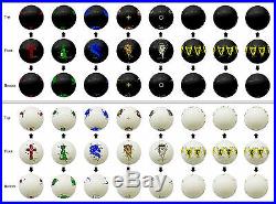 Vigma Billiard Ball Set CUEMATE Game Play Chess on a Pool Table with Rulesbook