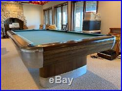 Vintage/Antique Brunswick Balke Mid Century Modern 9' Anniversary Pool Table
