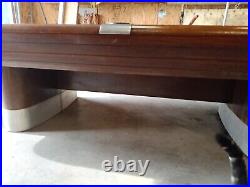 Vintage/Antique Brunswick Billiards Mid Century 9' Pool Table USA Made