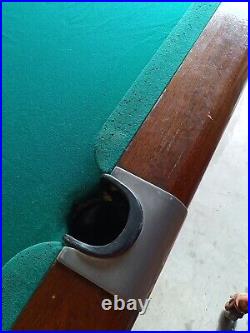 Vintage/Antique Brunswick Billiards Mid Century 9' Pool Table USA Made