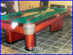 Vintage Brunswick Mid Century Modern Pool Table. The MODERNE