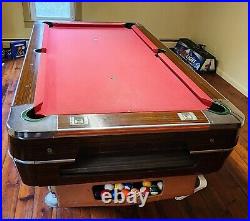 Vintage Irving Kay 7ft. Pool Table