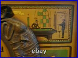 Vintage Wooden Pool Billiards Sign, Snooker Tables, Brunswick, Balke, Collender