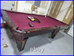 Viper 7 Pool Table (FatCat) With Pool Stick Holder / Table Win And Lose keeper