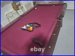 Viper 7 Pool Table (FatCat) With Pool Stick Holder / Table Win And Lose keeper