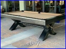Vox pool table 8ft. Plank and hide free shipping free accessories