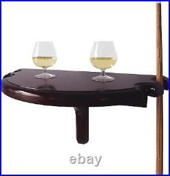 Wall Mounted Drink Table Game Room Cue Holder Billiards Pool Deck Pub/ Bar Table