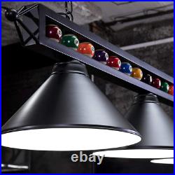 Wellmet Billiard Light for Pool Table, 59 Pool Table Lighting for 7' 8' 9' Table