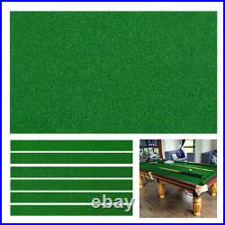 Worsted Fast Speed Pool Table Felt Billiard Cloth for 7 8 9 Foot Table with Strips